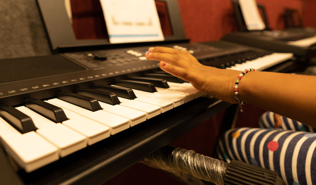 Infinity Learning Space — wide interior