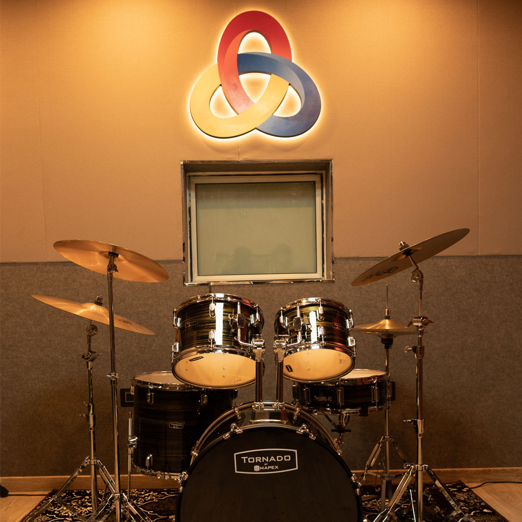 Close-up detail of the space